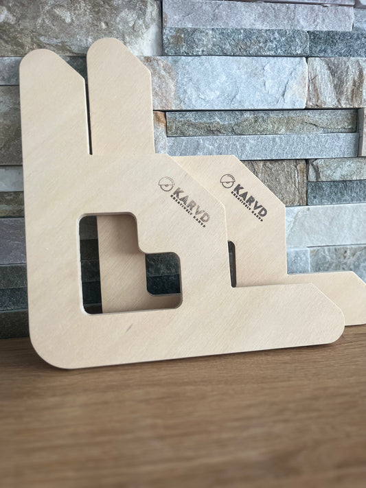 2x Clamping squares